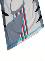 Boys Shark Outfit Long Sleeves Shirt & Shorts