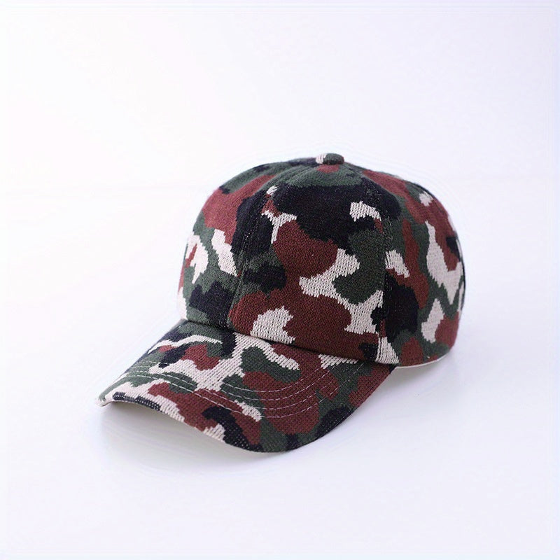 Vintage Camouflage Baseball Cap Hip Hop Sports Hat