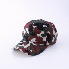 Vintage Camouflage Baseball Cap Hip Hop Sports Hat