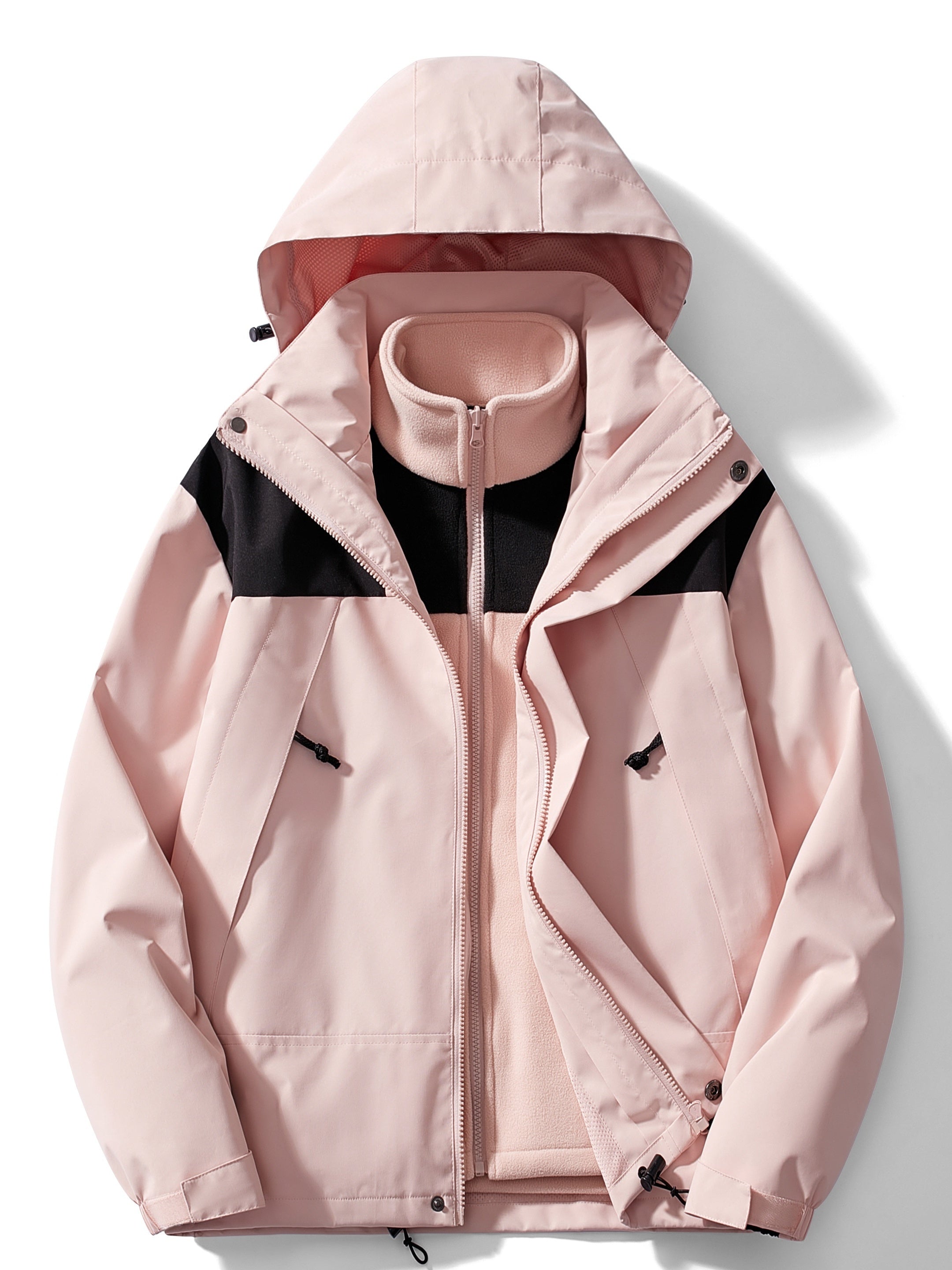 Women's 3-in-1 Outdoor Sports Jacket - Windproof & Waterproof