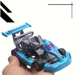 1 32 Alloy Pull back Kart Model Racing Car light Green