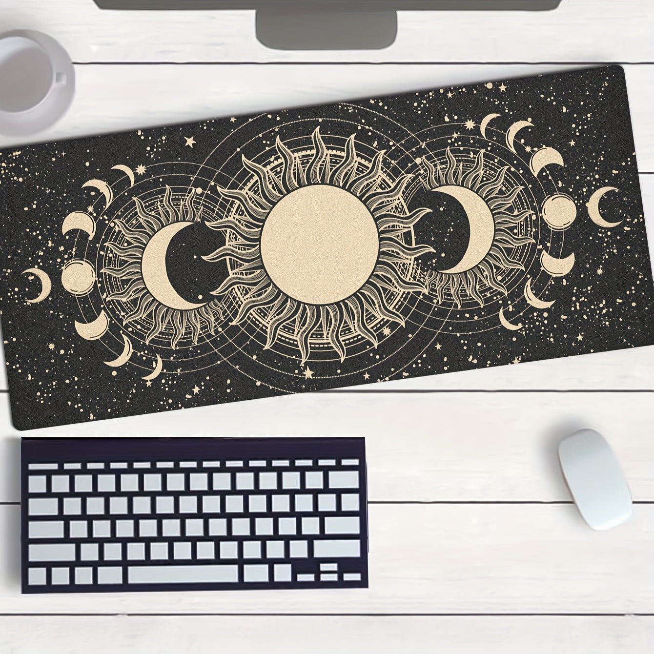 Extra Large Desk Mat - Heated and Warm - Anti-Slip - Washable
