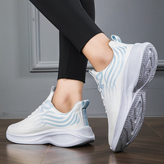 Women's Lightweight Gradient Running Shoes Casual Non Slip Sneakers