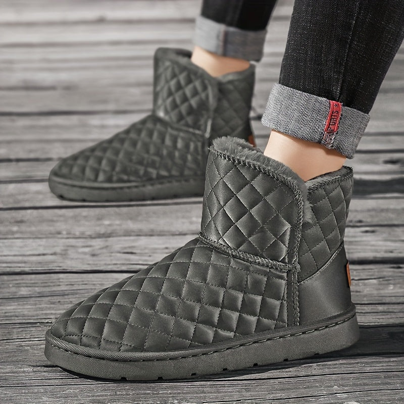 Women's Non slip Snow Boots Warm Platform Boots Comfortable Winter Boots