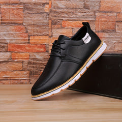 Men's Smart Casual Lace-up Dress Shoes Anti-skid Office Business