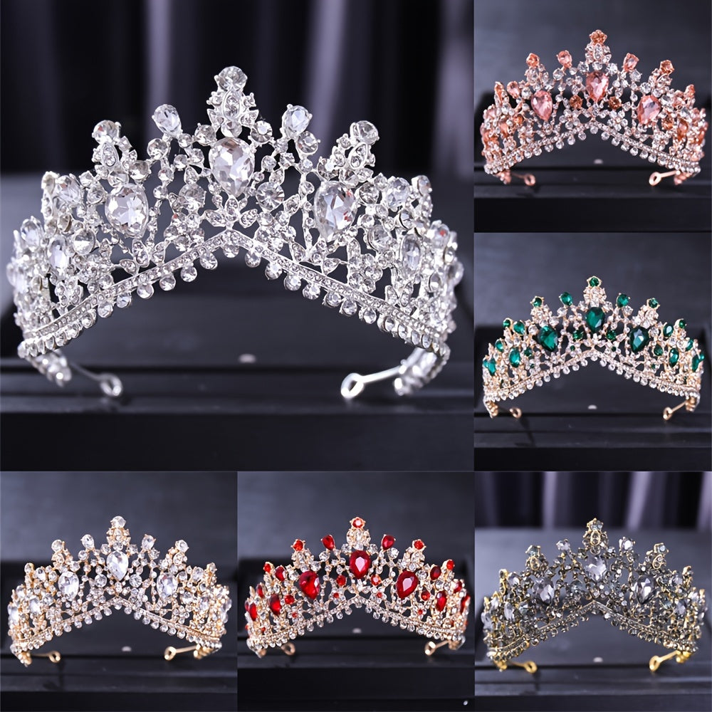 Rhinestone Crown Hairband Headband Bridal Wedding Party Favor Decorations