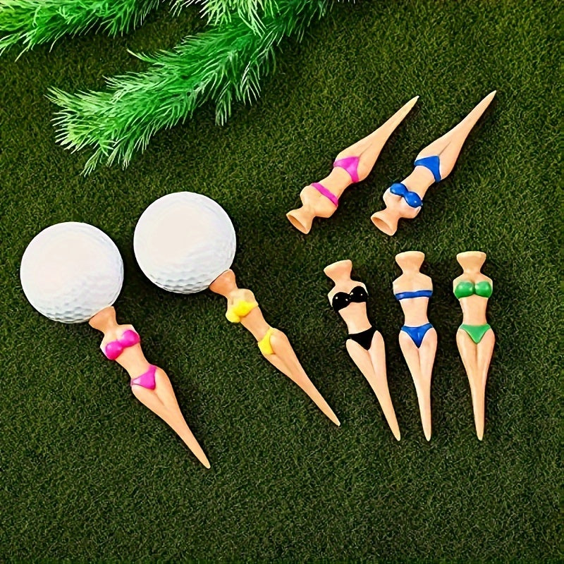 3pcs Plastic Golf Tee Ball Holder Women Indoor Outdoor Training