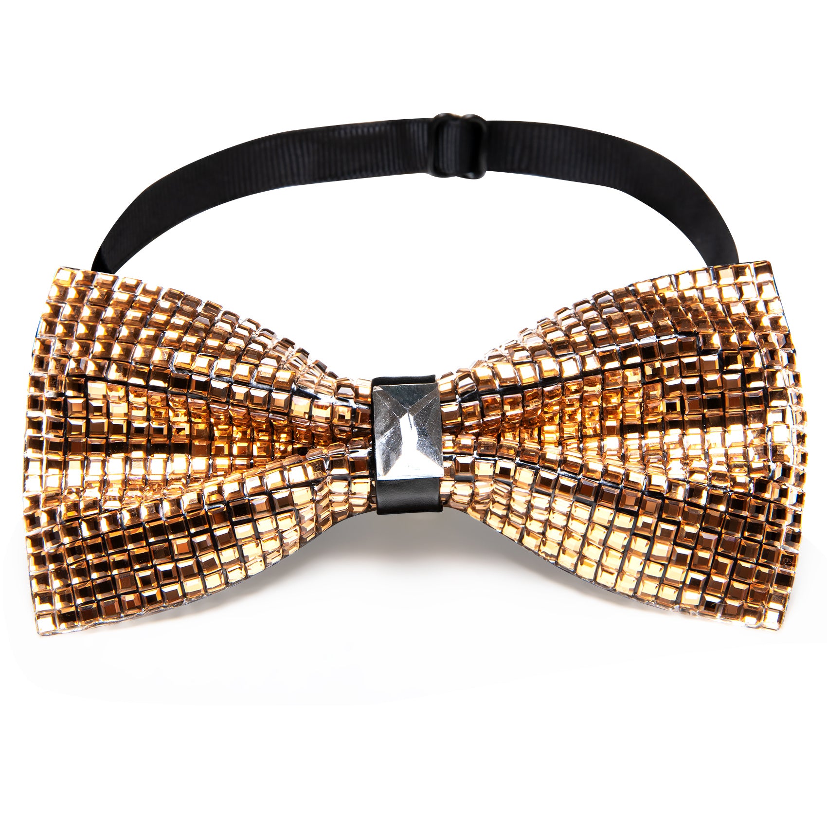 Barry Wang Rhinestone Bow Tie For Men - Wedding and Party Costume Accessory