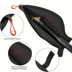 Fishing Rod Protective Cover Zipper Pole Case Sleeve Accessories
