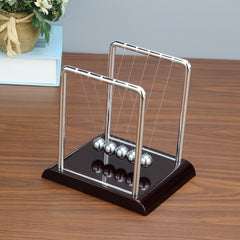 Newton's Cradle Ball Base Swing Toy with 6 Balls