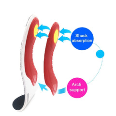 Orthotic High Arch Support Insoles Gel Pad Arch Support Flat Feet Men Foot Pain