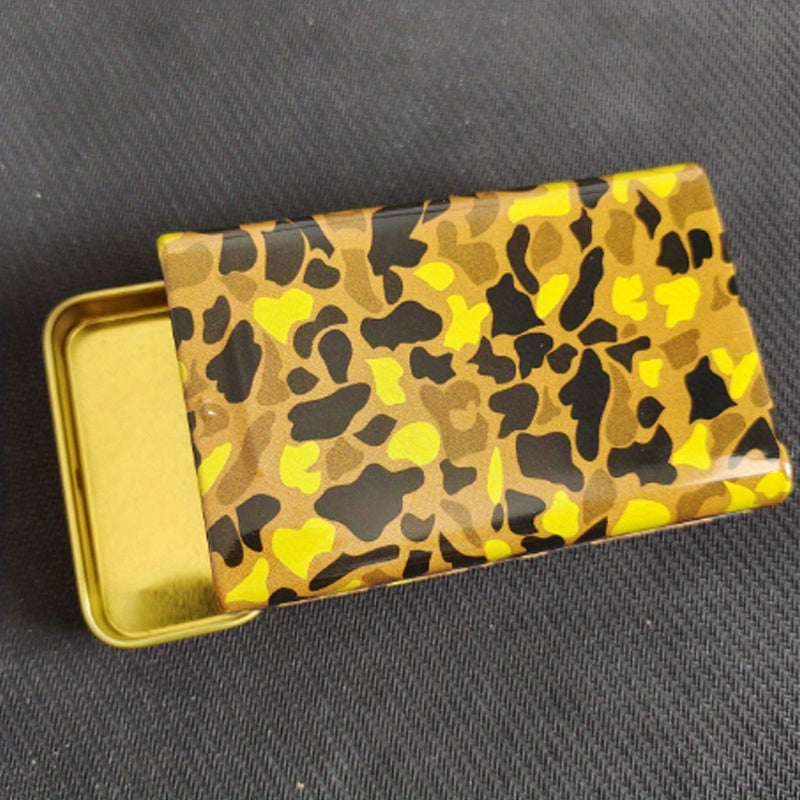 Square Iron Cigarette Box 20 Pack Clip For Men