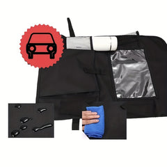 Kick-proof Car Storage Bag Oxford Cloth Seat Back Organizer