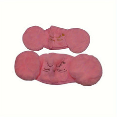 Sports Plush Mask Earmuffs Winter Warm Cartoon Earmuffs Comfortable Women