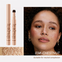 Waterproof Natural Look Freckle Pen Long Lasting Brown