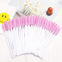50PCS Crystal Mascara Wands for Makeup Eyelash Extensions