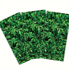 Green Leaves Disposable Waterproof Tablecloth Party Decor