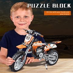 WOMA Building Off Road Motorcycle Model Puzzle Toy for Boys