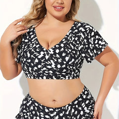 Leopard Print Bikini Set
