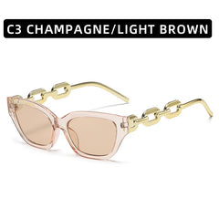 Narrow Square Sunglasses Unisex Hip Hop Sun Glasses
