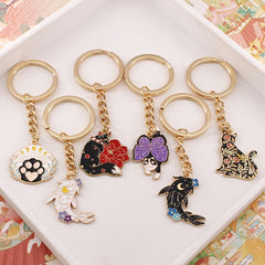 Cartoon Animal Key Chain Bag Pendant for Women