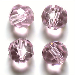 50pcs 8 6mm 32side Faceted Crystal Glass Beads Colorful Spacer Beads DIY Jewelry