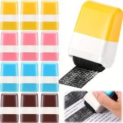 12pcs Identity Protection Roller Guard Personal Information Address