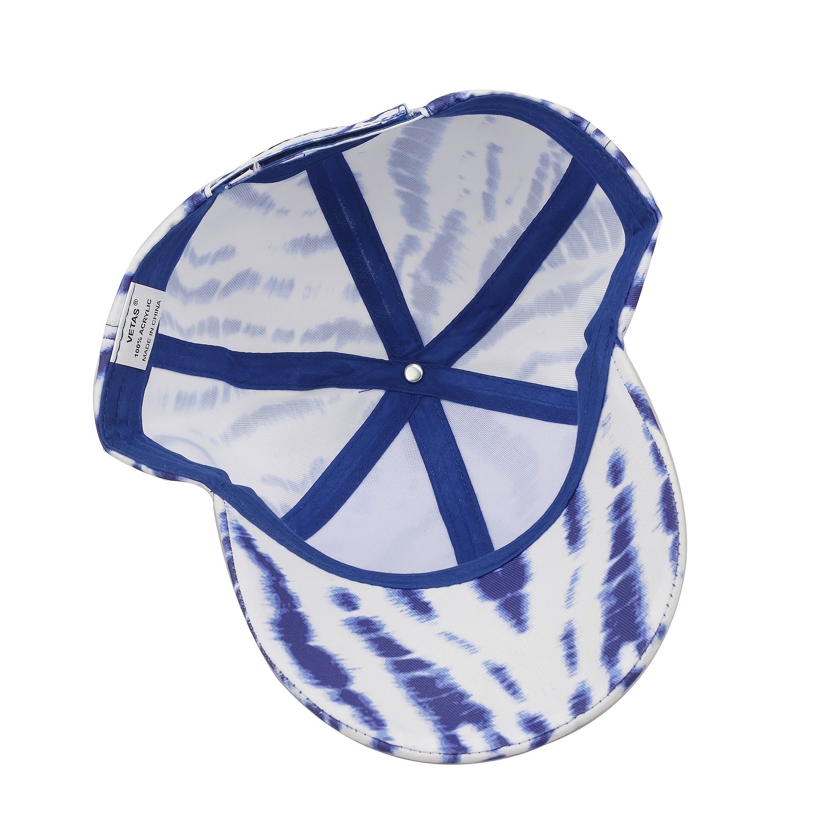 Tie Dye Print Baseball Cap Adjustable Dad Hat