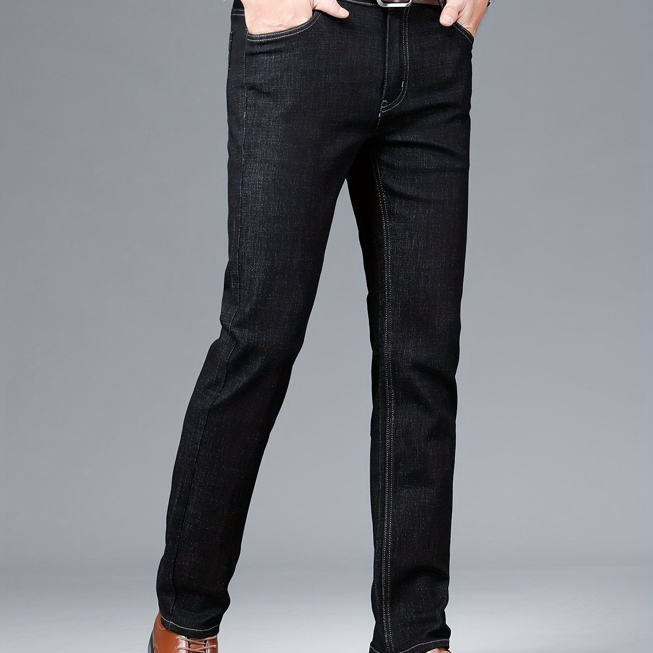 Men's Slim Fit Dress Pants for All Seasons