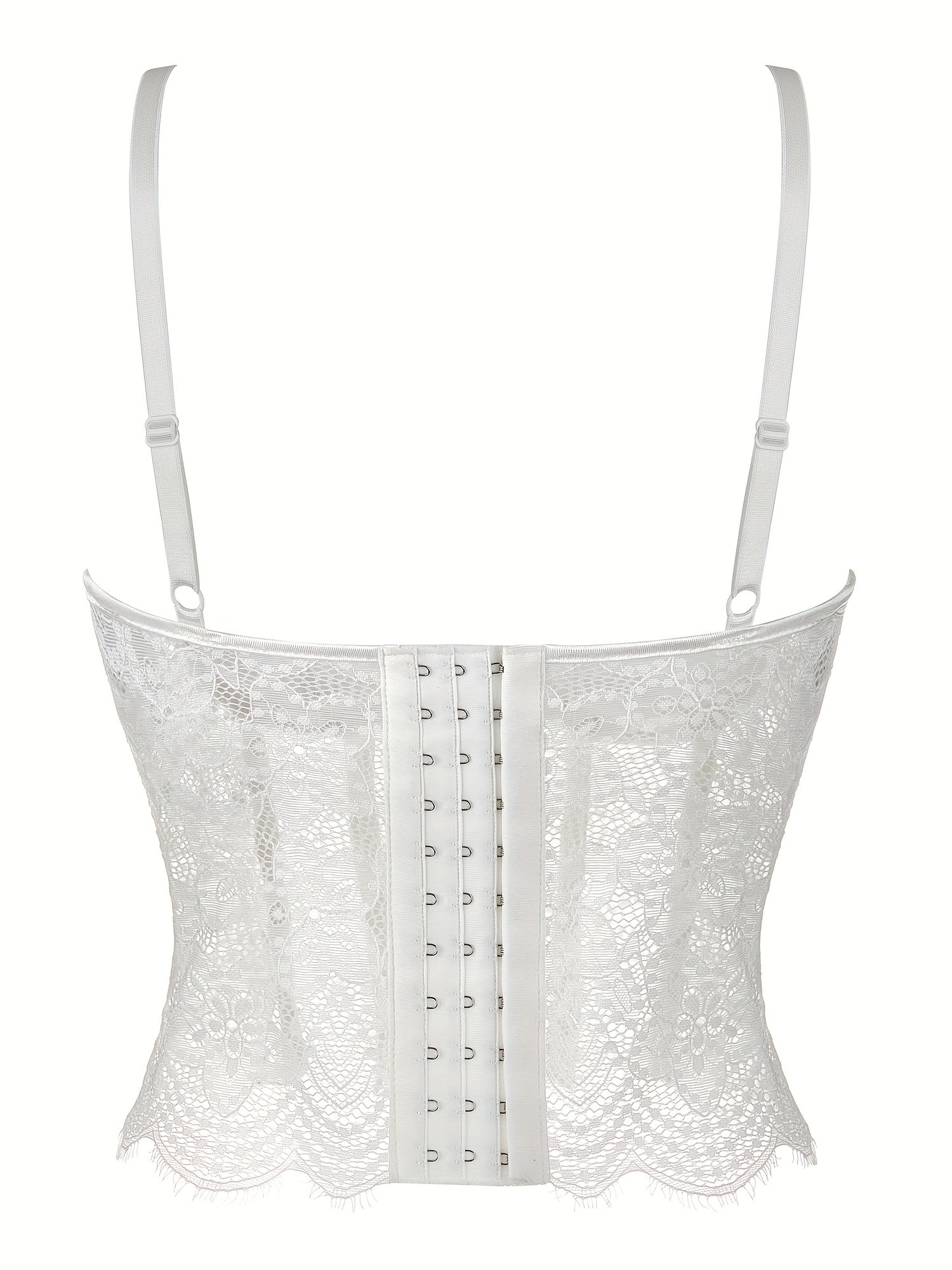 Lace Cami Corset Bustier Push Up Body Shaper