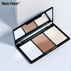 3 Colors Contouring Powder Correcting Highlighting Set