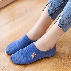 10pairs Invisible Boat Socks Women's Stockings