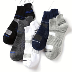 10Pairs Anti-Odor Sweat-Absorbing Breathable Low-Cut Socks