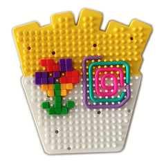 Double Sided Silicone Sensory Activity Board Creative Toy