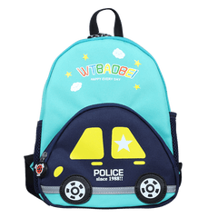 Car Pattern Kids Backpack for Kindergarten Boys and Girls