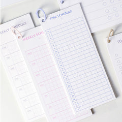Daily Weekly Monthly To Do List Memo Pad 10 Sheets