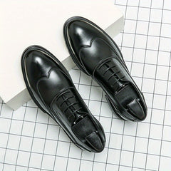 Men's Lace Up Formal Business Shoes Low Top Classic
