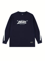 Veidoorn Men's Graphic Crew Neck Active T shirt Casual Comfy Tees