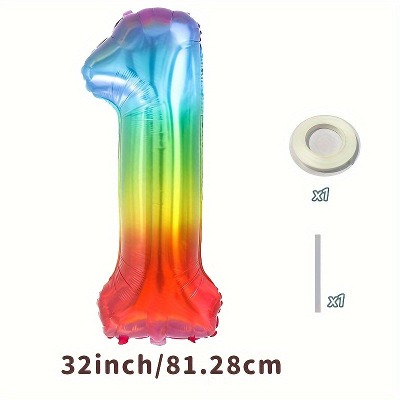 3pcs 32 inch Jelly Colored Foil Balloons for Picnics, Weddings, Holidays