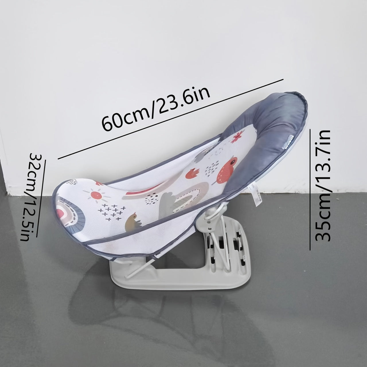 Portable Foldable Baby Bath Chair Cartoon Bath Bed