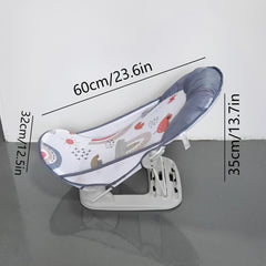 Portable Foldable Baby Bath Chair Cartoon Bath Bed