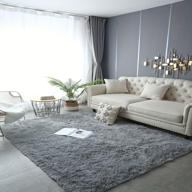 Soft Furry Area Rug for Bedroom Living Room - Plush Shag Non Sheddi