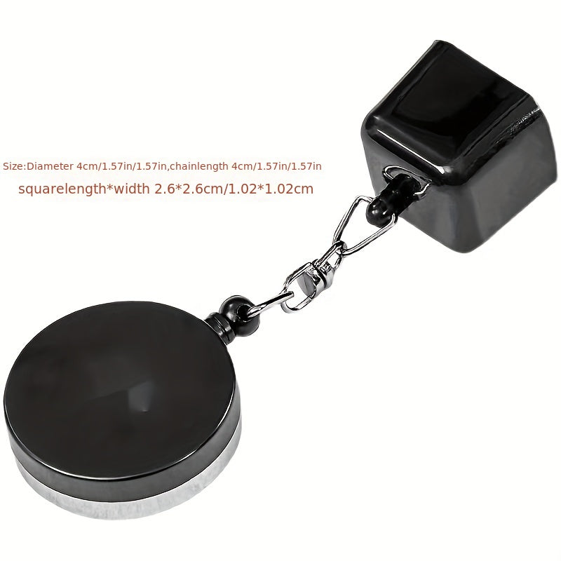 Retractable Billiards Chalk Holder for Pool Cue