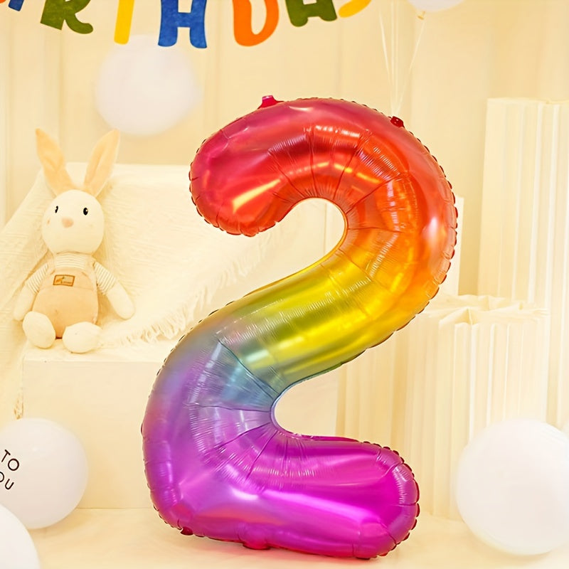 3pcs 32 inch Jelly Colored Foil Balloons for Picnics, Weddings, Holidays