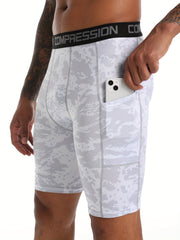 Men's Compression Pants Quick Dry Athletic Shorts