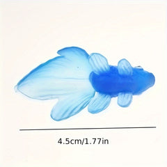 Mini Goldfish Models Toy Ornaments Simulation Small Fish