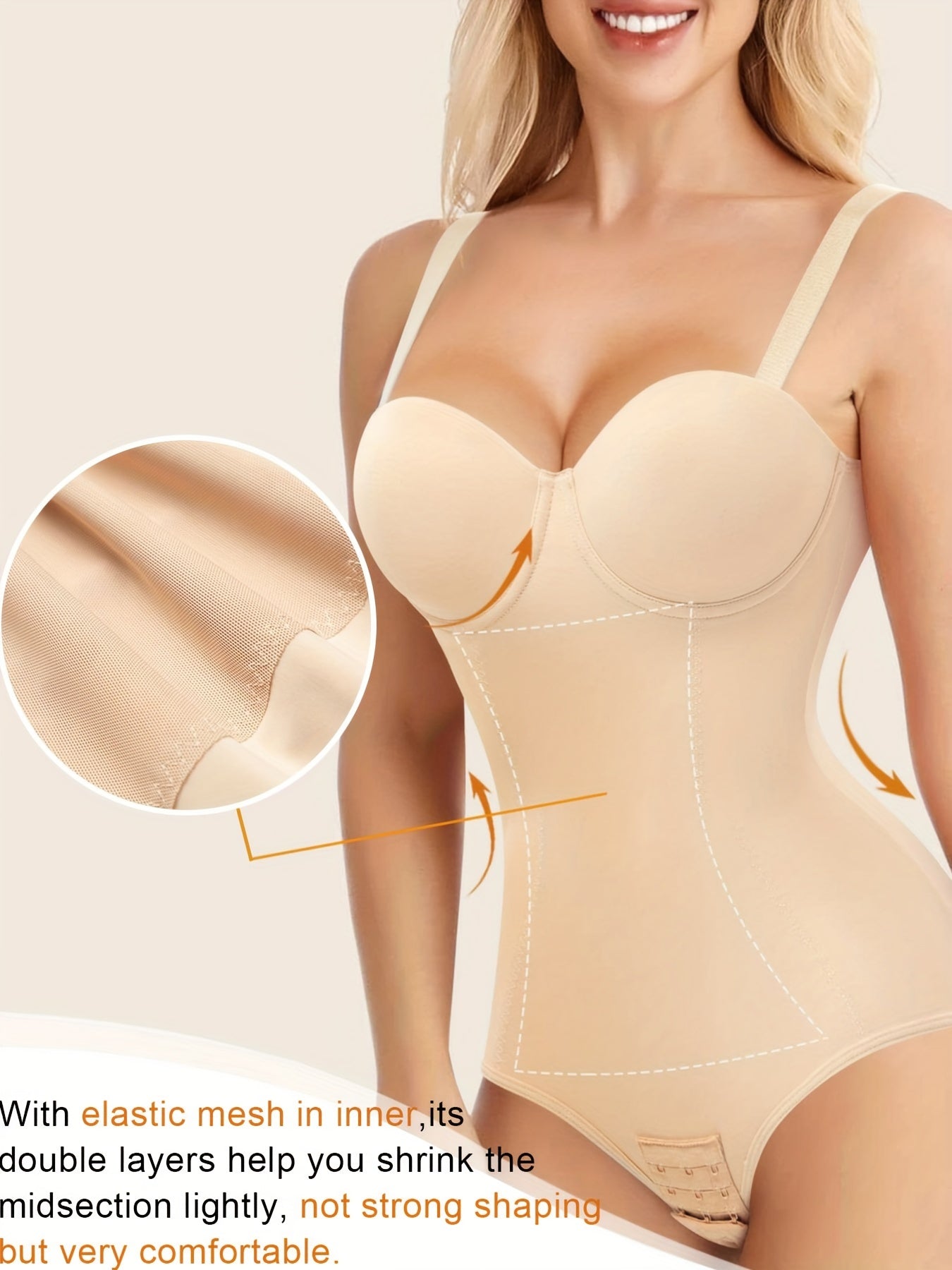 Tummy Control Butt Lifting Slip Body Shaper Women's Underwear