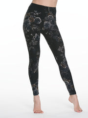 Floral Print Skinny Leggings Casual Stretchy Leggings Women's Clothing