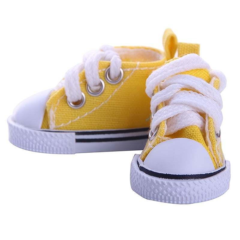 1.97'' Low Canvas Shoes for BJD Dolls