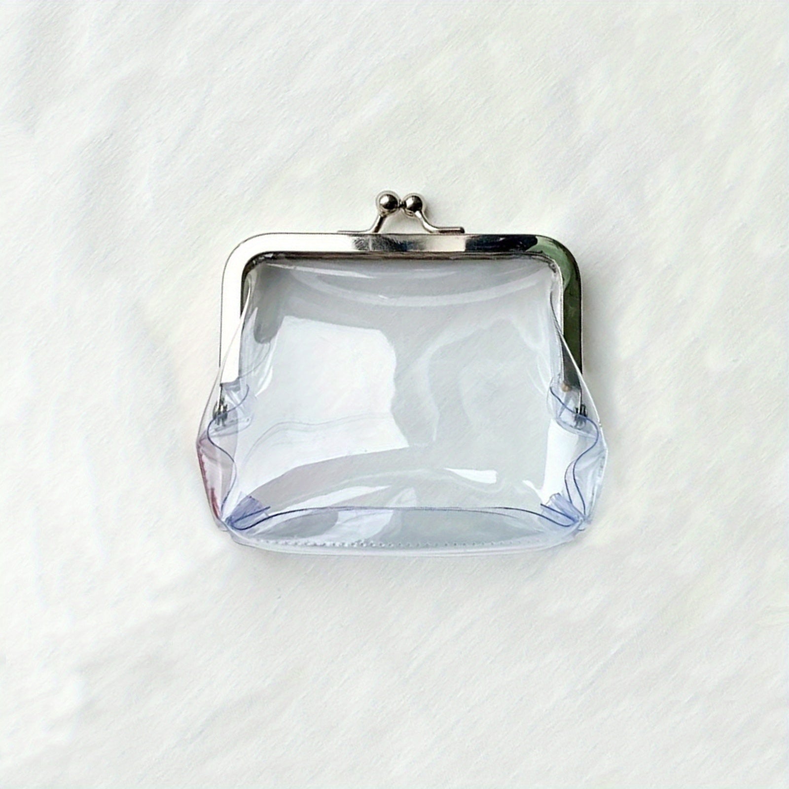 Vintage Transparent PVC Coin Purse Wallet Mini Waterproof Storage Bag